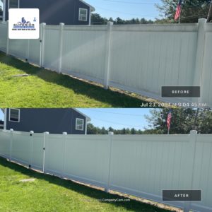 Fence Cleaning Tyngsboro MA