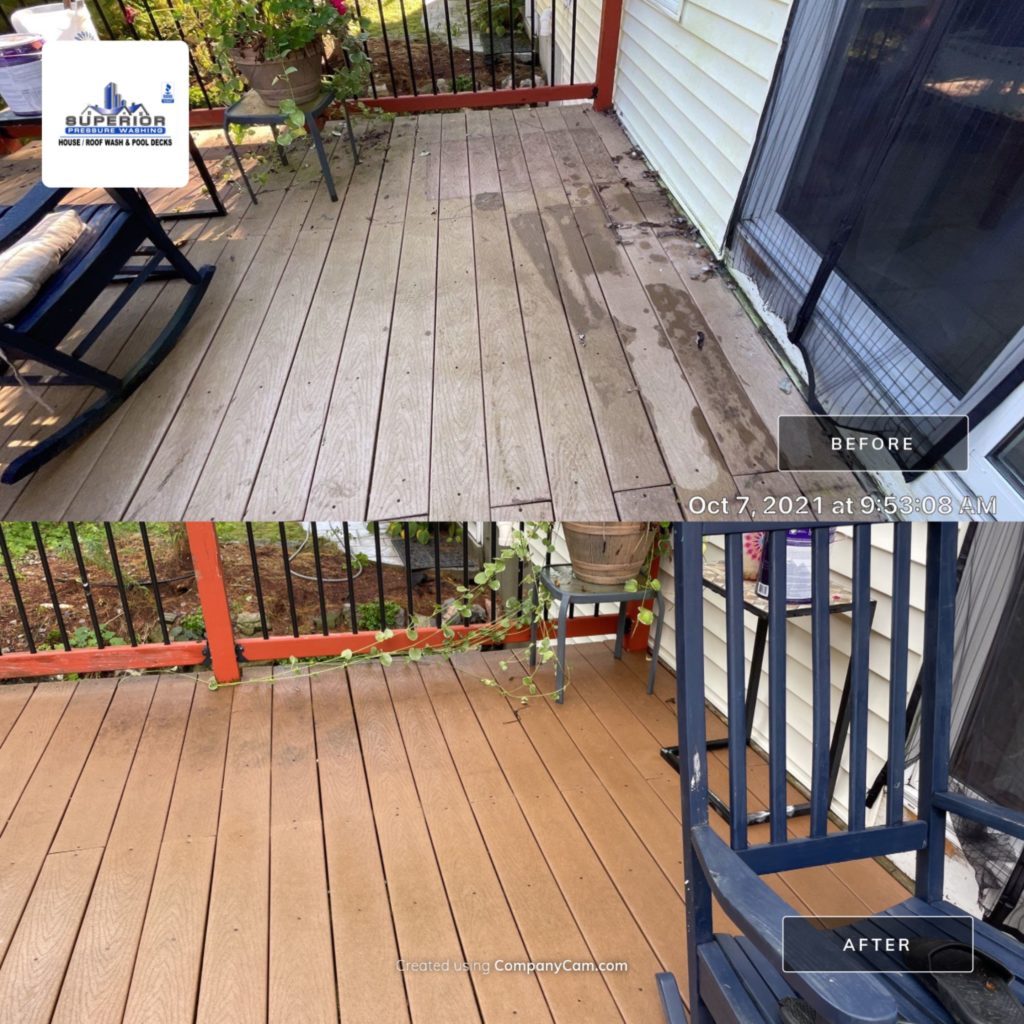 Deck Cleaning Tyngsboro MA